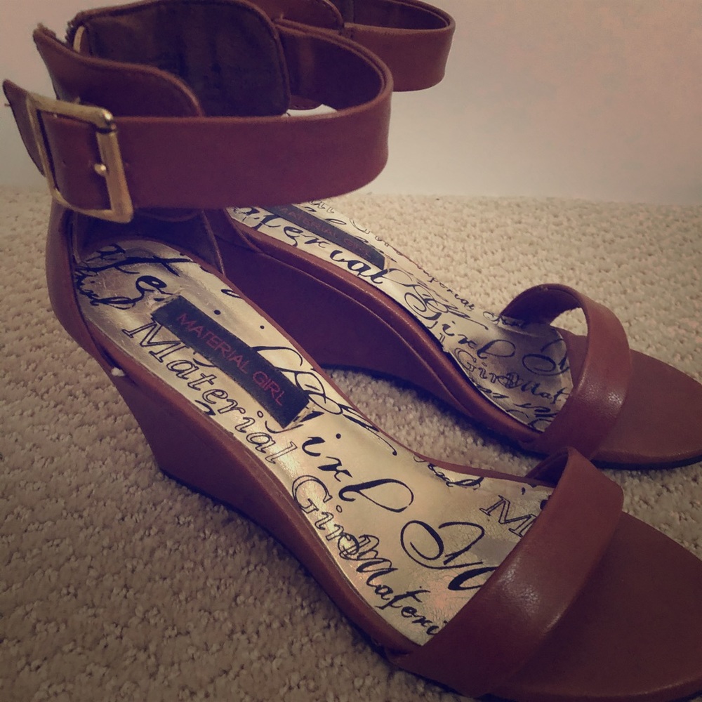 COPY - Material Girl sandal wedges
